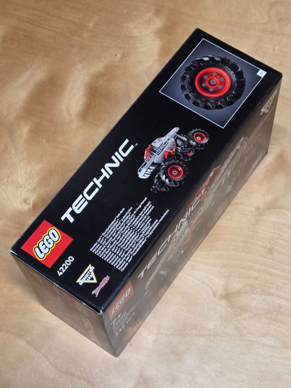 Lego Kit di costruzioni: LEGO Technic 42200 Monster Jam ThunderROARus Pull-Back – Nuovo e nell'imballaggio originale da Basadingen venduto da tot_59zf 4