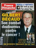 France Dimanche, 1998, Gilbert Bécaud, Mireille Mathieu ...