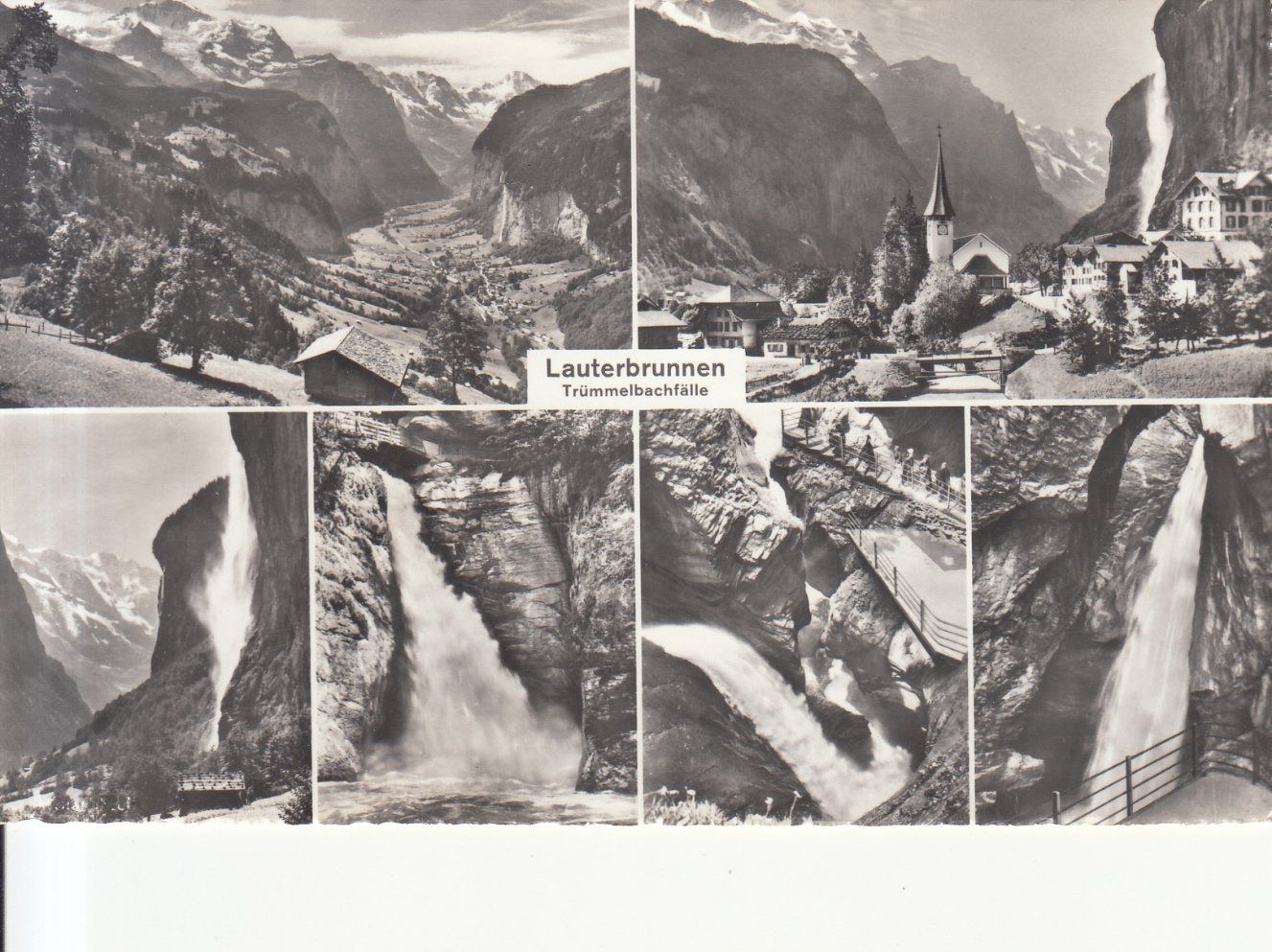 Cartoline postali: Lauterbrunnen ca. 1950 – Usato da Bürglen TG venduto da StampGraf