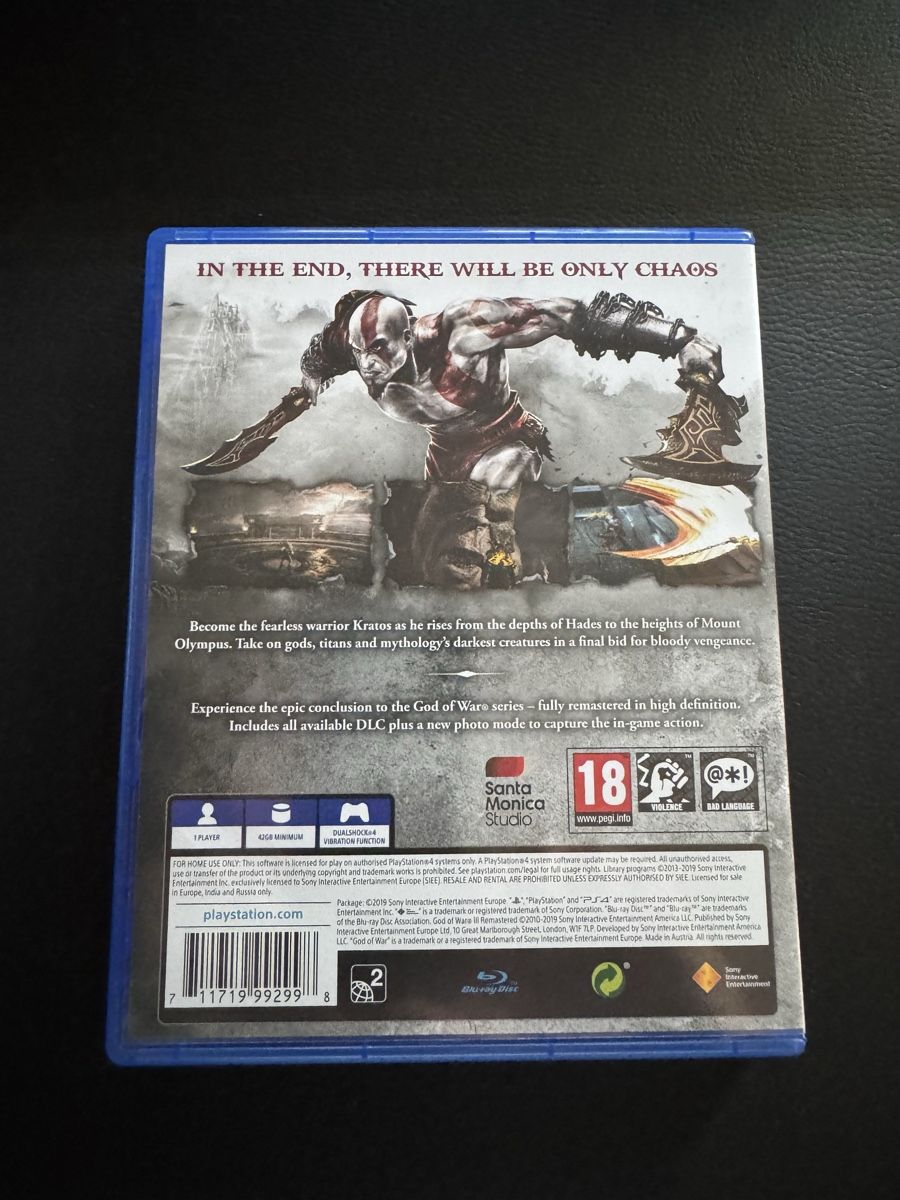 Sony Spiele: God of War III Remastered PS4 – Gebraucht aus Blonay von ADO_79 1