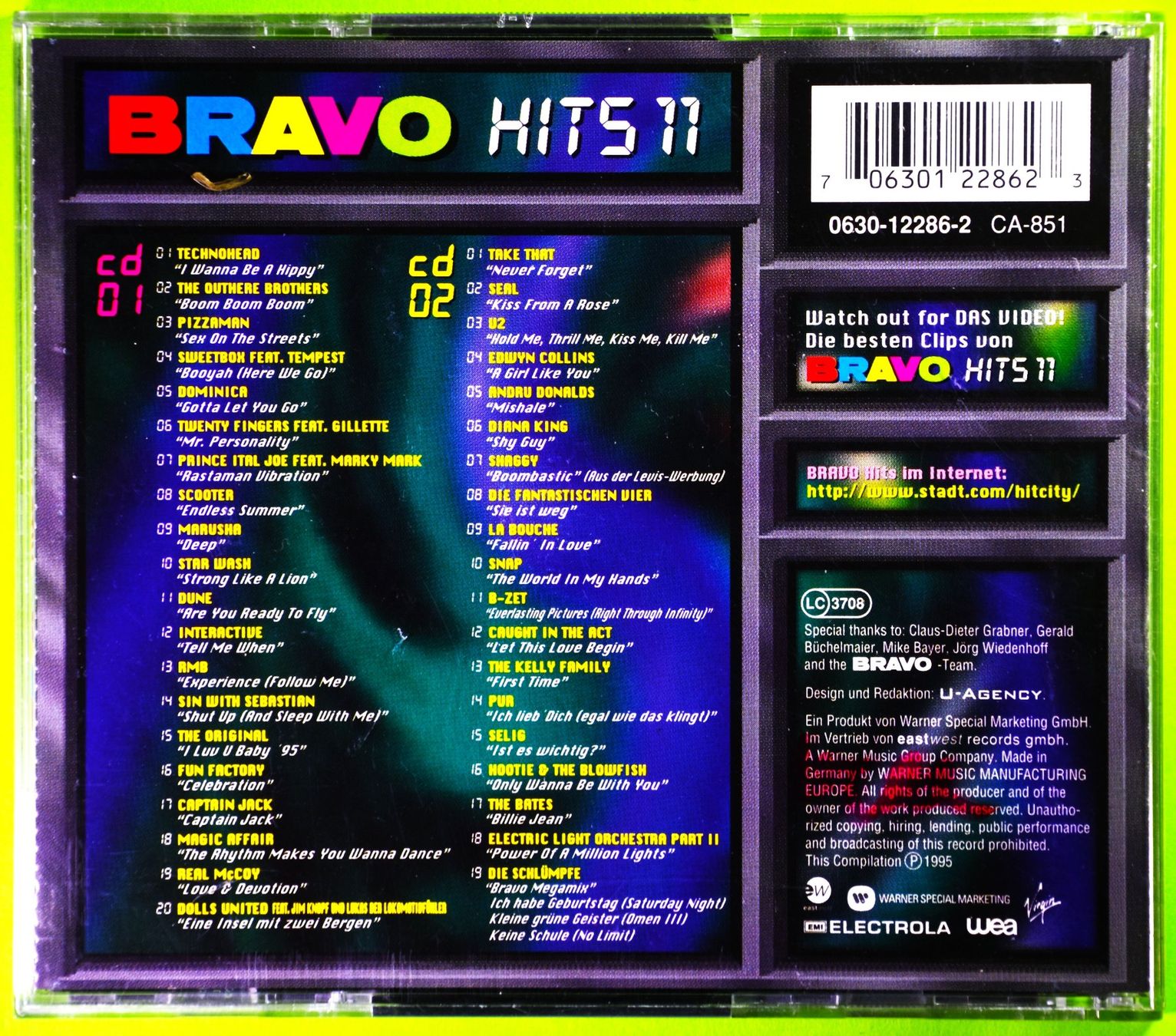 CD: BRAVO HITS 11 (2 CD-BOX) – Nuovo (secondo la descrizione) da Luzern venduto da piro12 1