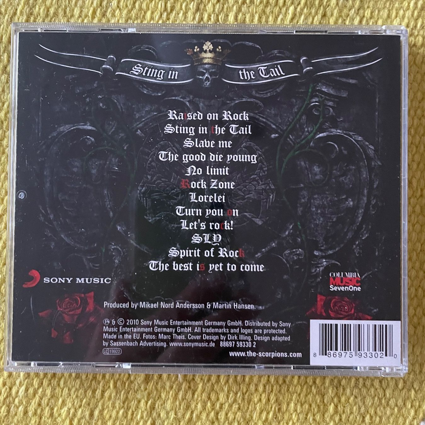 CD: SCORPIONS-STING IN THE TAIL – Usato da Rorschacherberg venduto da CD-Roli 1