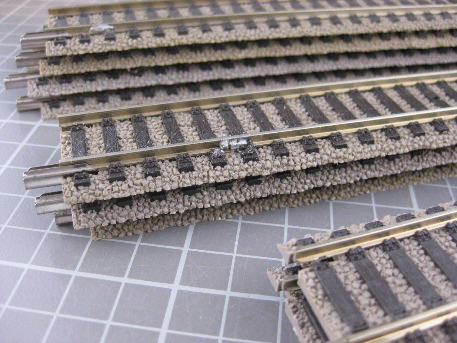 Fleischmann Modellini di ferrovie: Fleischmann  Profigleis  10x 6101 Gerade 200mm, – Usato da Malters venduto da Marosko 2