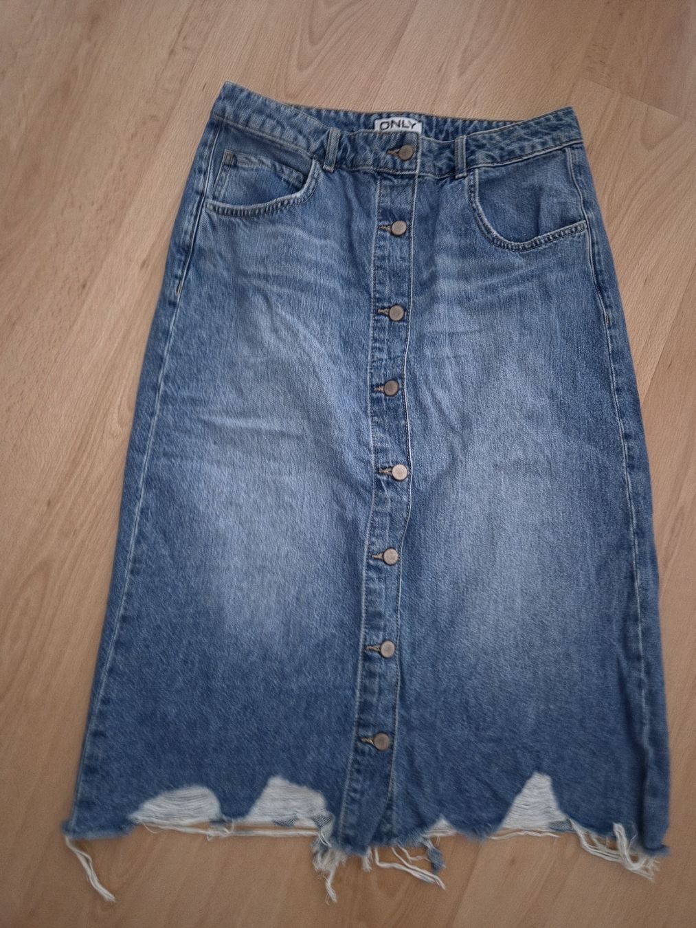 Only Gonne: ONLY Jeansrock Denim L neuwertig  – Usato da Mumpf venduto da Fabis_Shop
