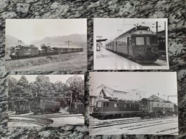 4 Fotos Bahn Schweiz, SBB