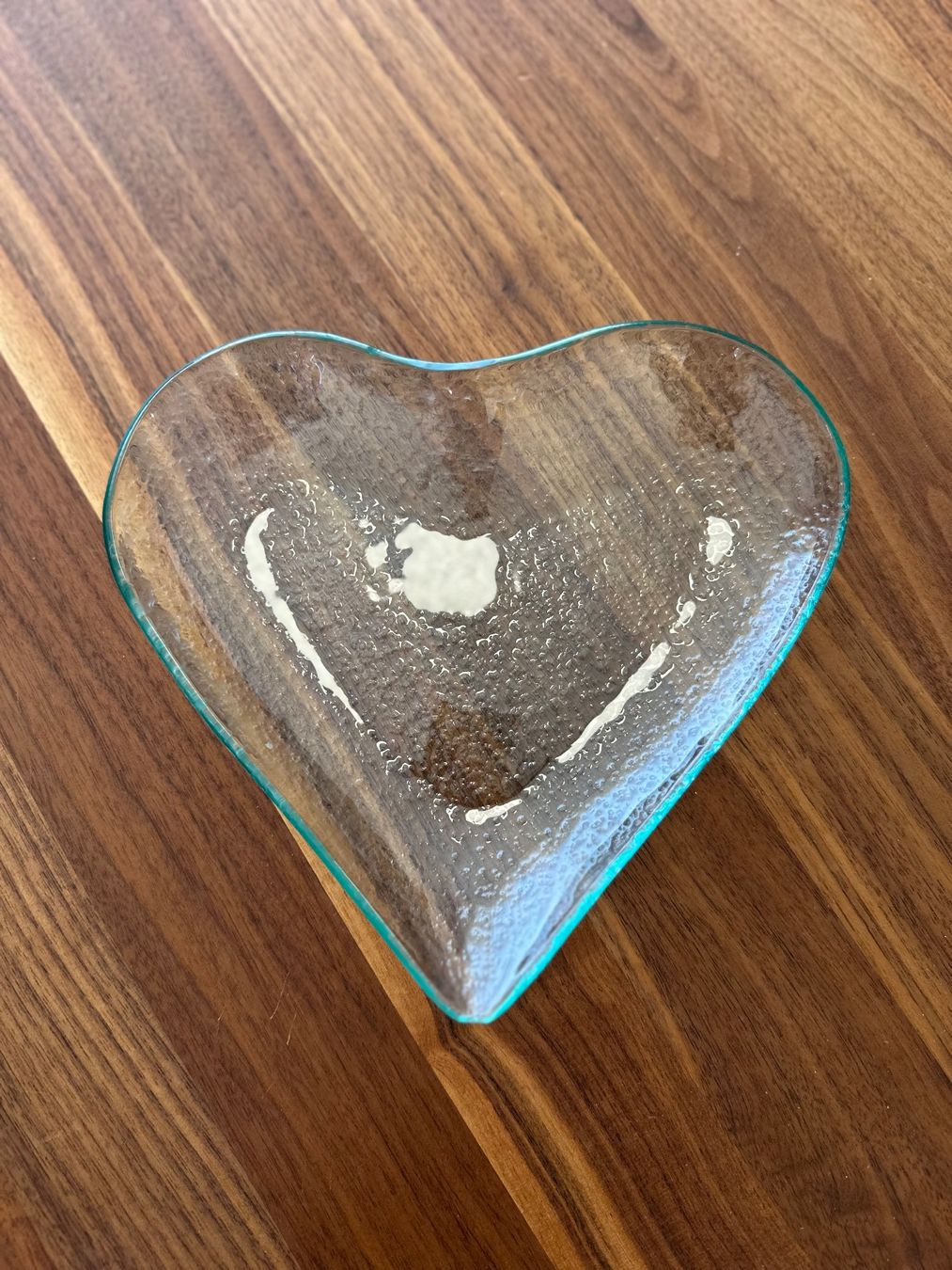 Ciotole: Schüssel - Glas - Herz - 20x20x3 cm – Usato da Märstetten venduto da fab_wf2v