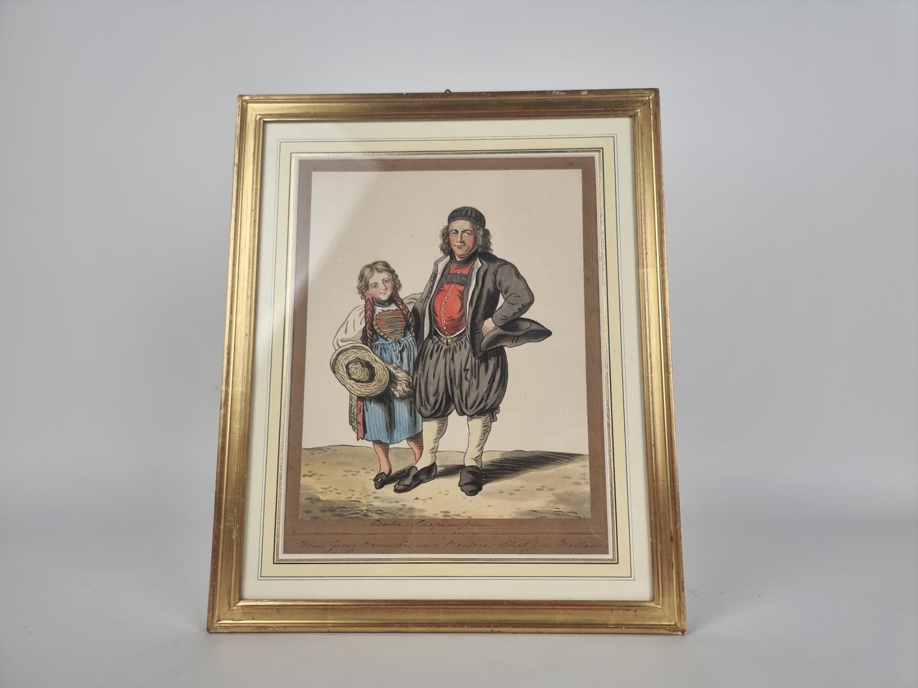 Dipinti: altes Portrait Kanton Schaffhausen – Usato da Urtenen-Schönbühl venduto da Restwert_Schoenbuehl
