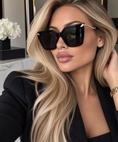 trendige elegante Cat-Eye-Sonnenbrille, NEU