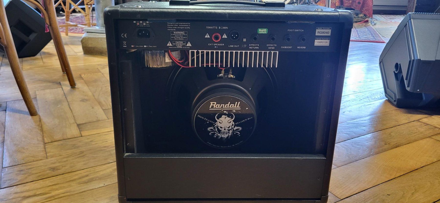 Randall Amplificatori: Guitar Amp Randall RG 8040 – Usato da Madiswil venduto da Cabarnet 2