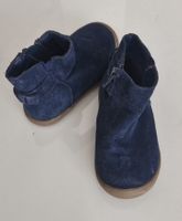 Kinder Stiefel dunkelblau Veloursleder Grösse 22