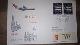 Swissair Zürich - Köln 27.09.1968