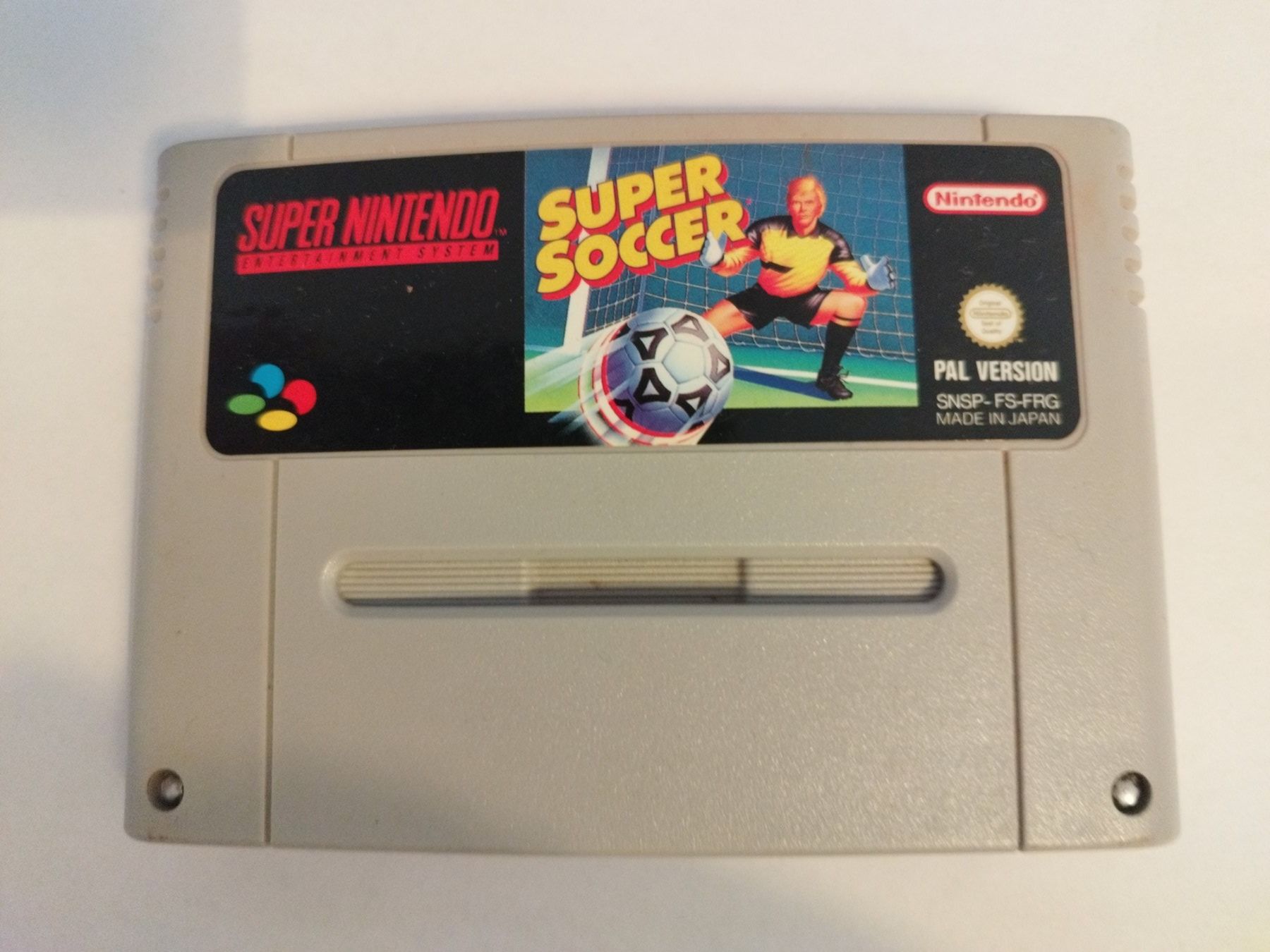 Nintendo Giochi: SNES Super Soccer Modul PAL Version – Usato da Basel venduto da Sichuan