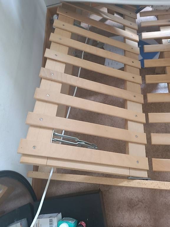 Letti: Bett mit century modern, Schweizer Buche, Original – Usato da Zürich venduto da ABraun1980 3