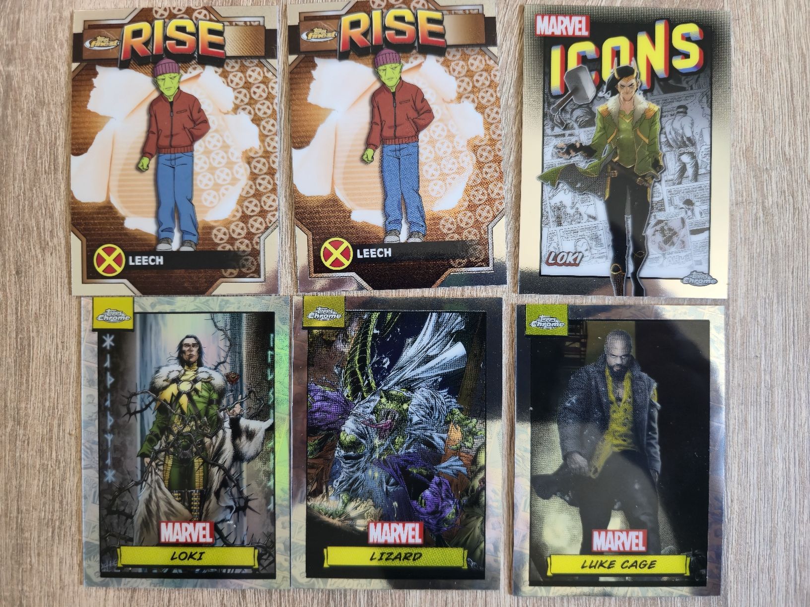 Marvel Carte collezionabili: Topps Chrome Marvel 13 Karten – Nuovo (secondo la descrizione) da St. Gallen venduto da SaintCity 1