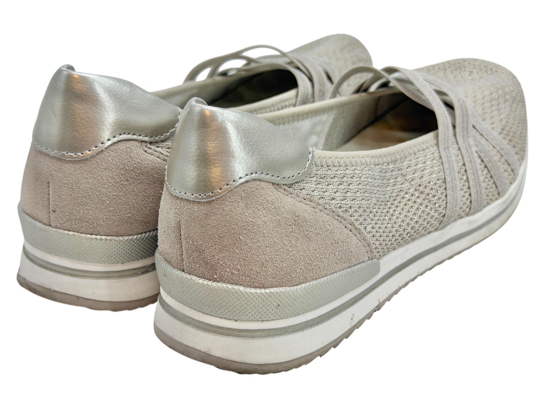 Scarpe da donna: Ballerines Medicus beige clair textile. Pointure 38 – Usato da Cossonay-Ville venduto da PatineDuTemps 7