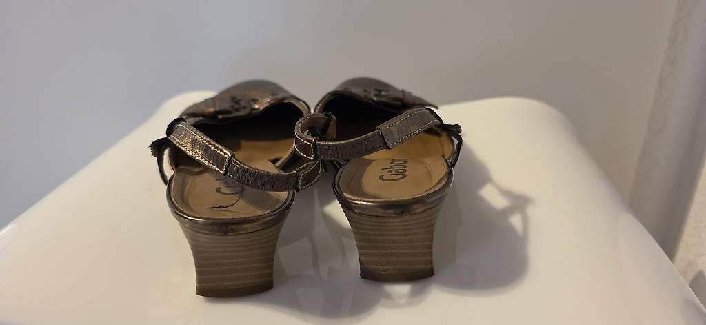 Scarpe da donna: Gabor bronze Sandalen – Usato da Wolfhausen venduto da LoukAudio 1