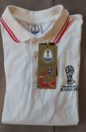 Offizielles England Polo Shirt, WM 2018 Russland, XL