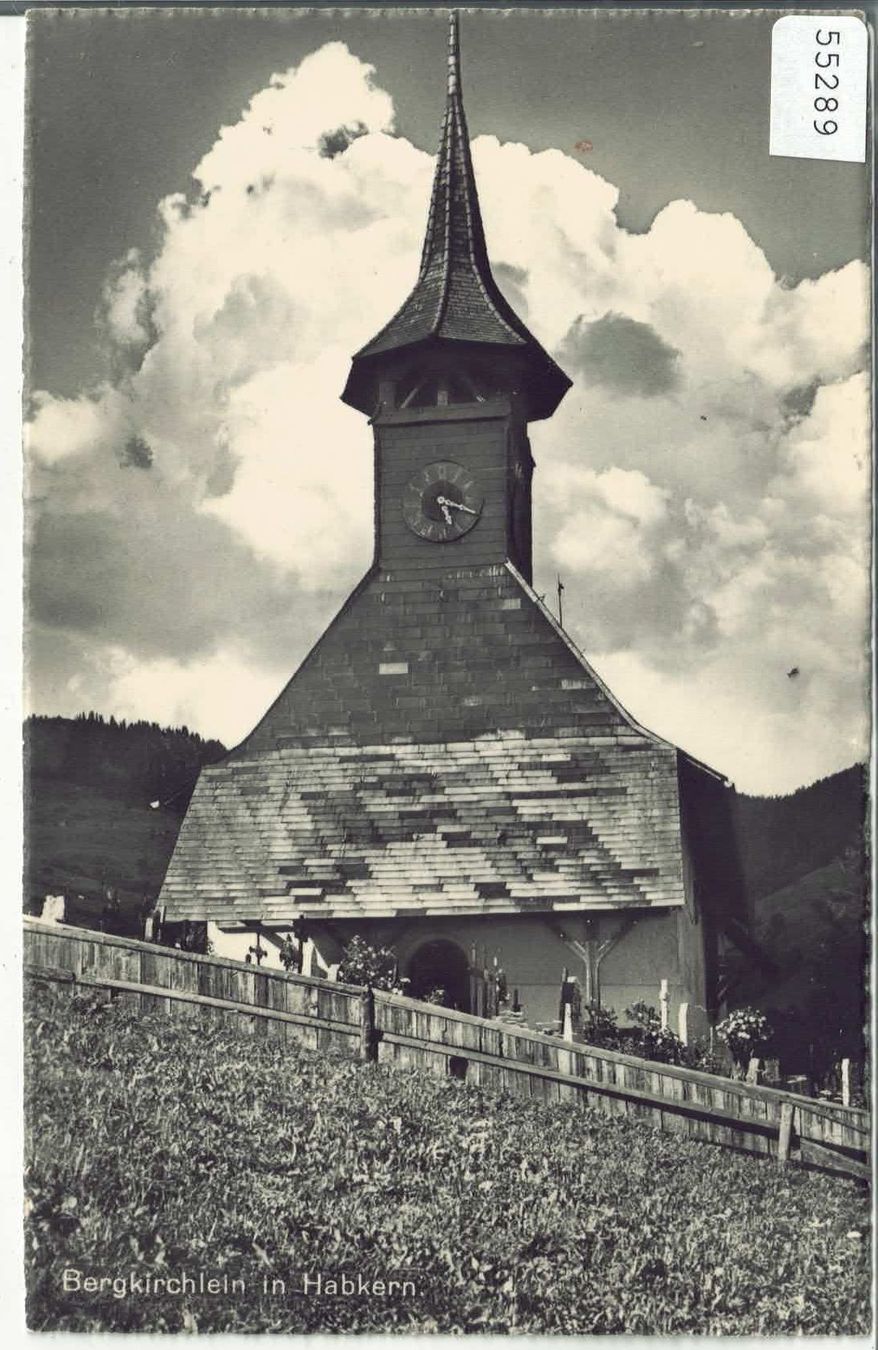 Ansichtskarten: Bergkirchlein in Habkern – Gebraucht aus Ettingen von Kartenplanet