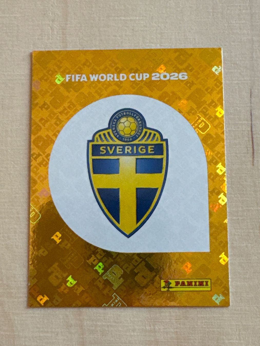 Panini Carte collezionabili: Panini WM 2026 - SWE 1 – Nuovo e nell'imballaggio originale da Bern venduto da Schindy