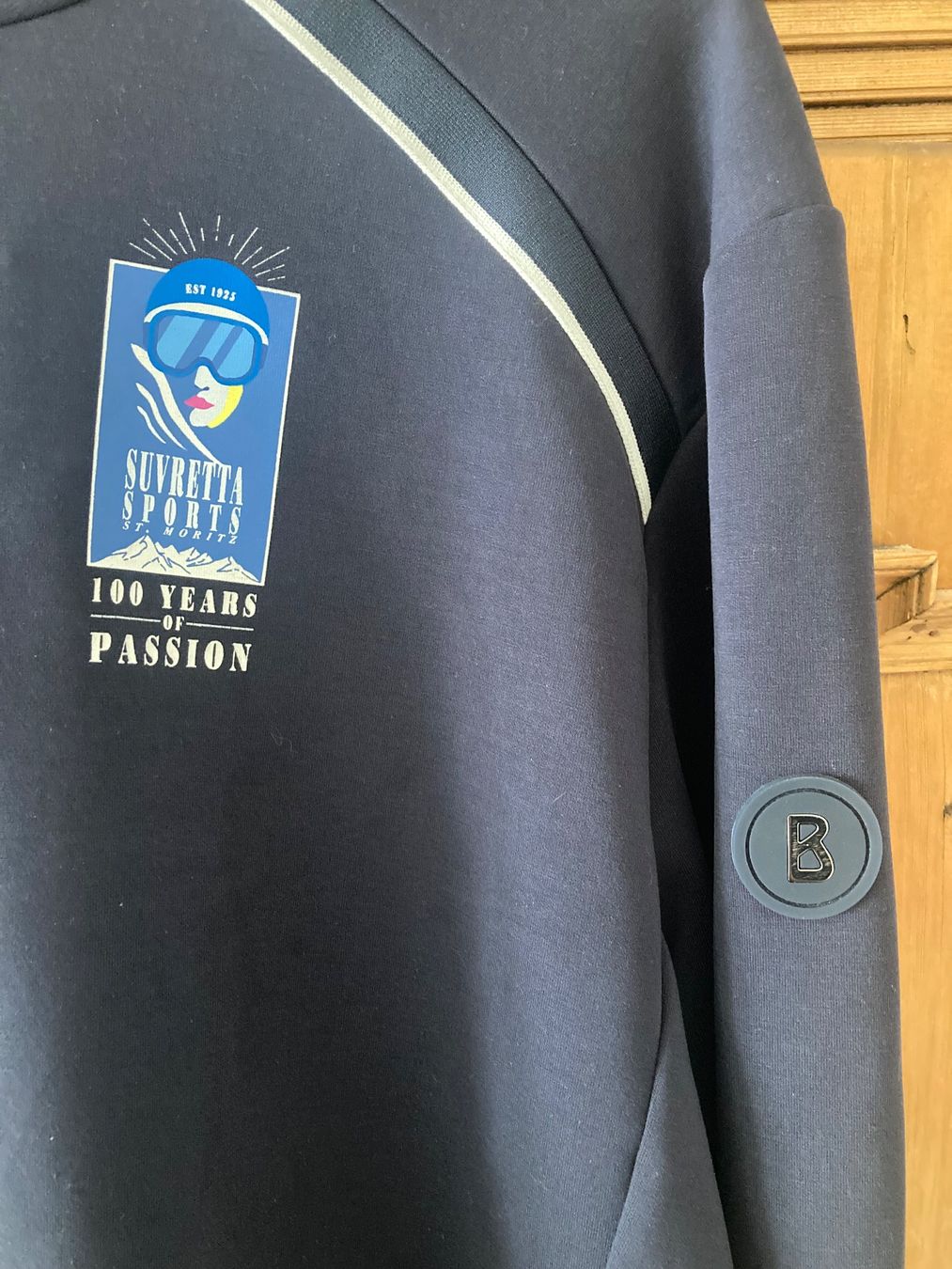 Bogner Maglioni & Felpe: Bogner Sweat  Troyer in Navy Blue – Usato da St. Moritz venduto da MistyRain 3