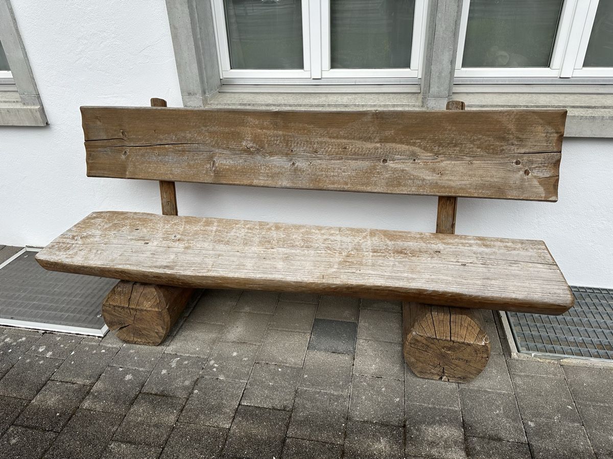 Panchine: Massive Holzbank, Gartenbank – Usato da Rafz venduto da Dilifledermaus
