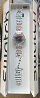Swatch Original Armuhr neu weiss und schwarz