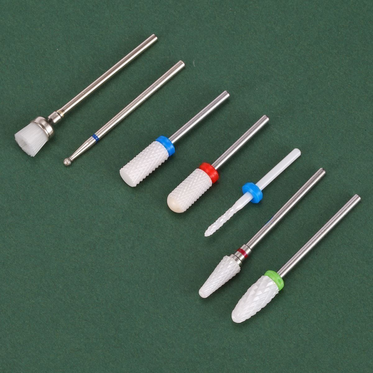 Manicure: 7 Stück Keramik Nagelfräser Bits Set – Nuovo (secondo la descrizione) da Thun venduto da yesky 1