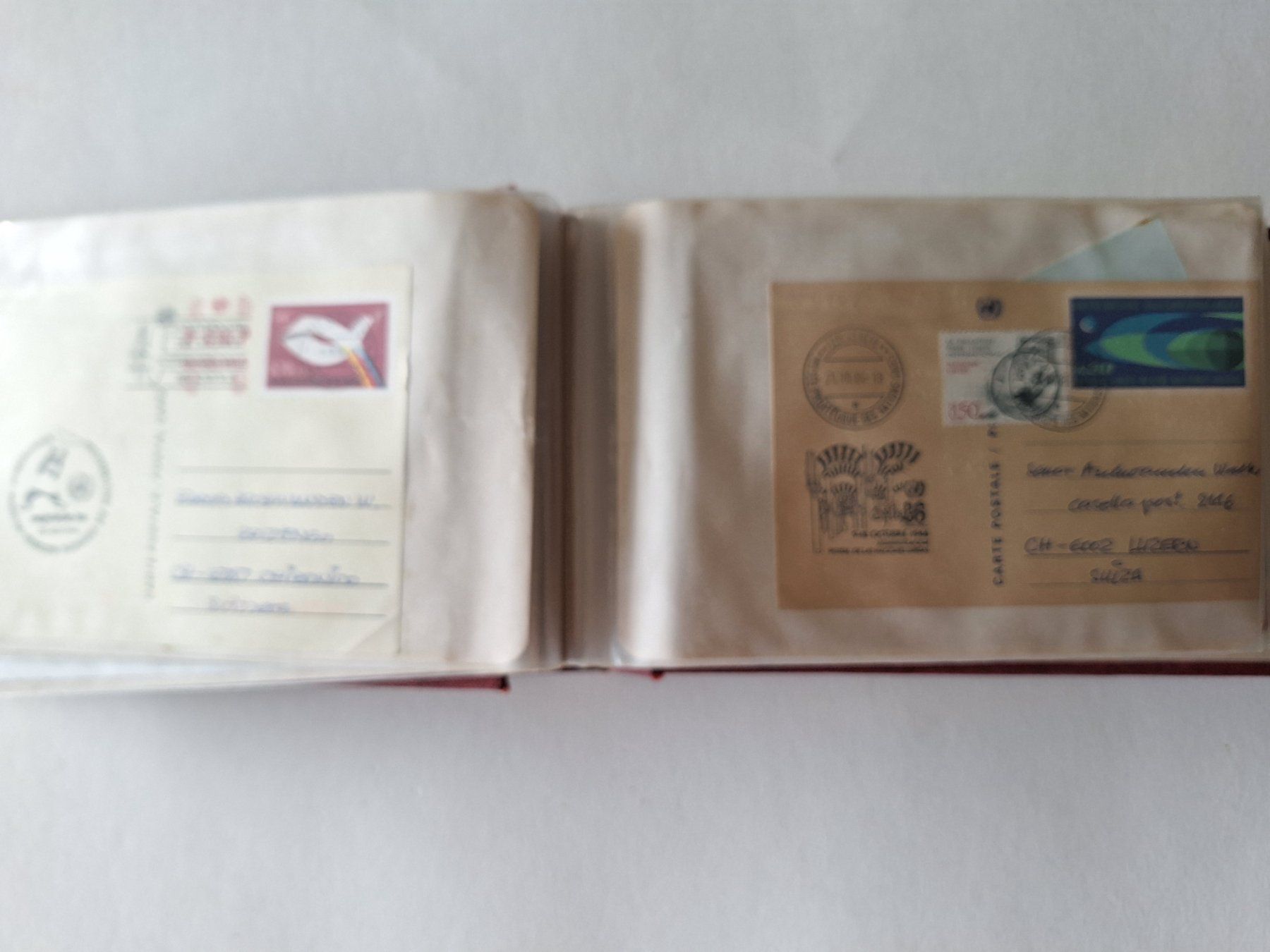 Tous les timbres: ca. 50  Briefe UNO Genf mit Sonderstempel – D'occasion à Zürich par t24_de 2