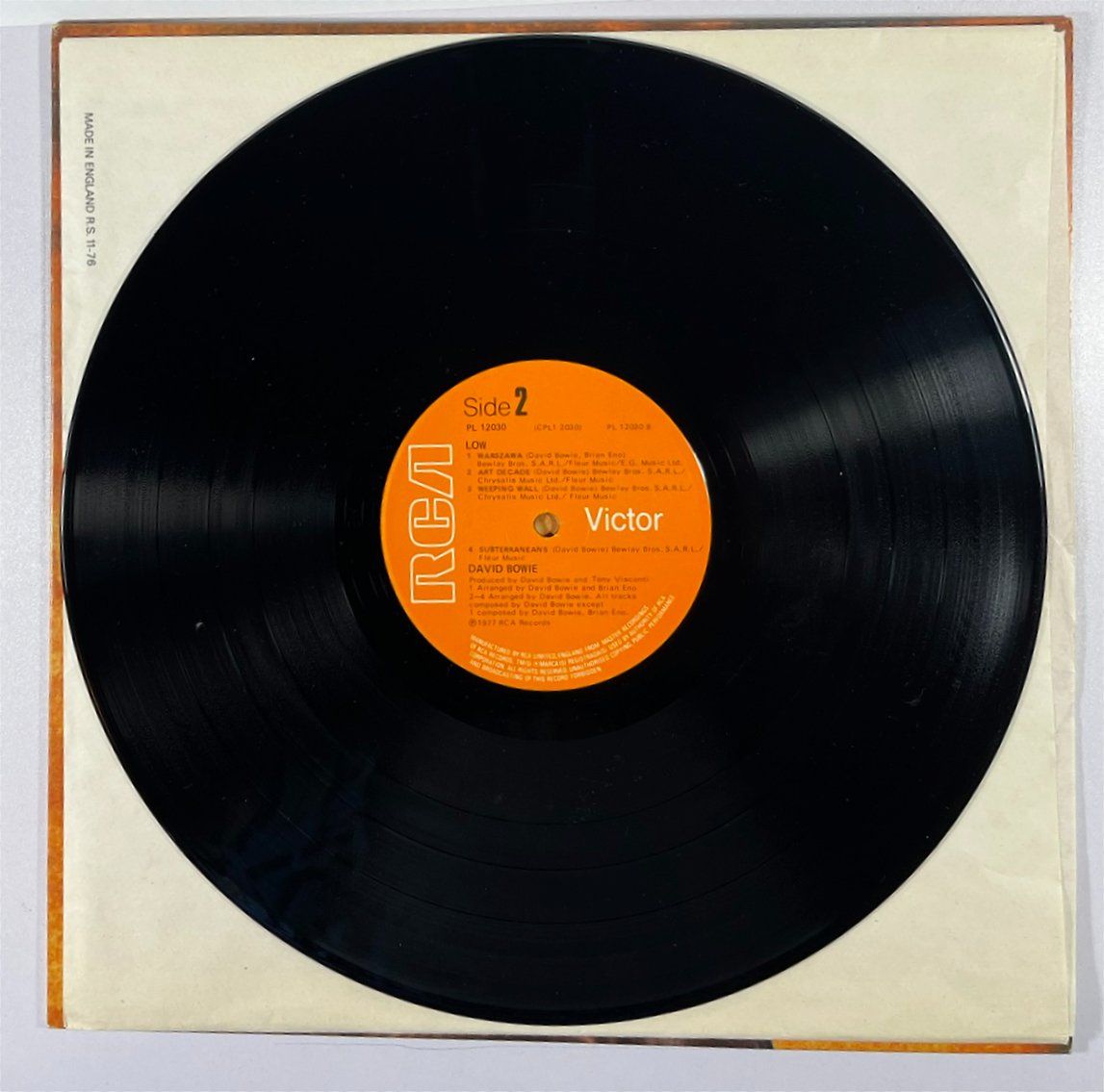 Dischi in vinile: LP: DAVID BOWIE - Low (1977) – Usato da Frenkendorf venduto da Yard-Sale-2000 3