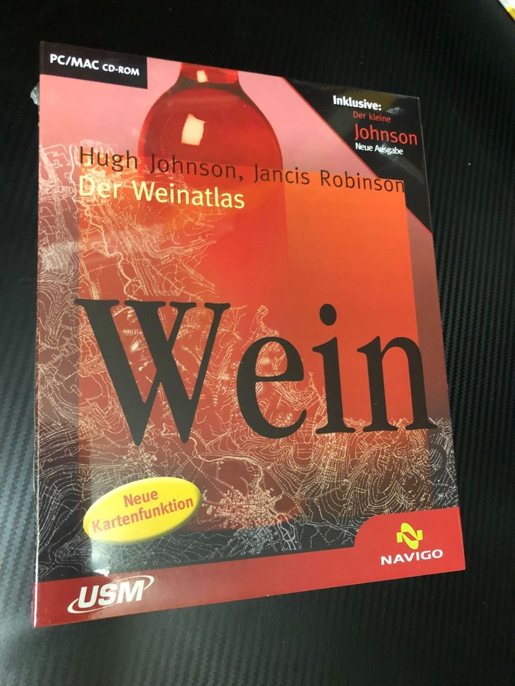 Software: Der Weinatlas - CD-ROM  - Hugh Johnson - originalverpackt – Nuovo e nell'imballaggio originale da Niederhasli venduto da thozam