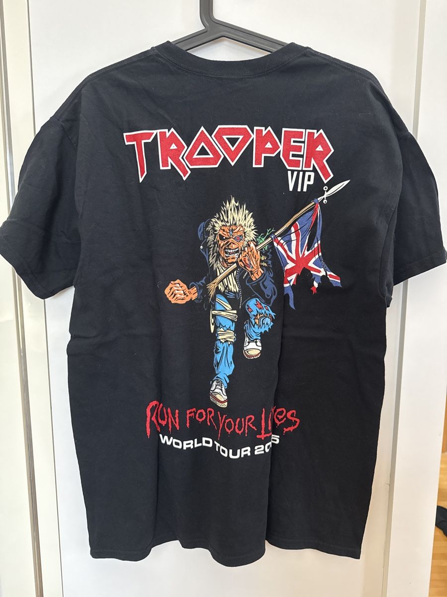 T-shirt: Iron Maiden Trooper VIP Shirt Gr.L – Usato da Winkel venduto da _OachKatzerl_ 1