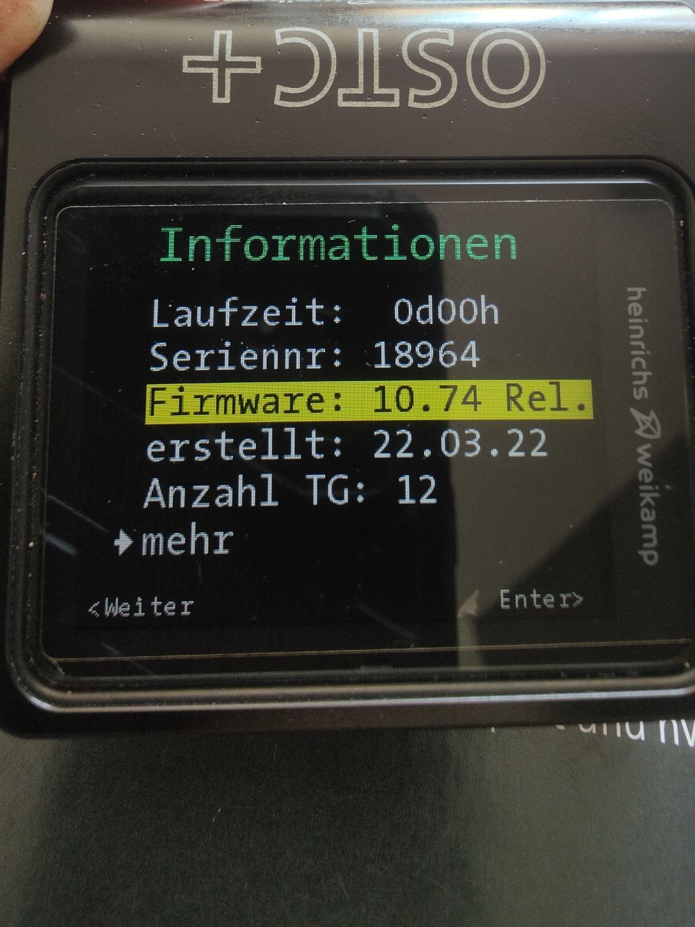 Smartwatch: Tauchcomputer OSTC+ – D'occasion à Alpnach Dorf par Lutze30 2