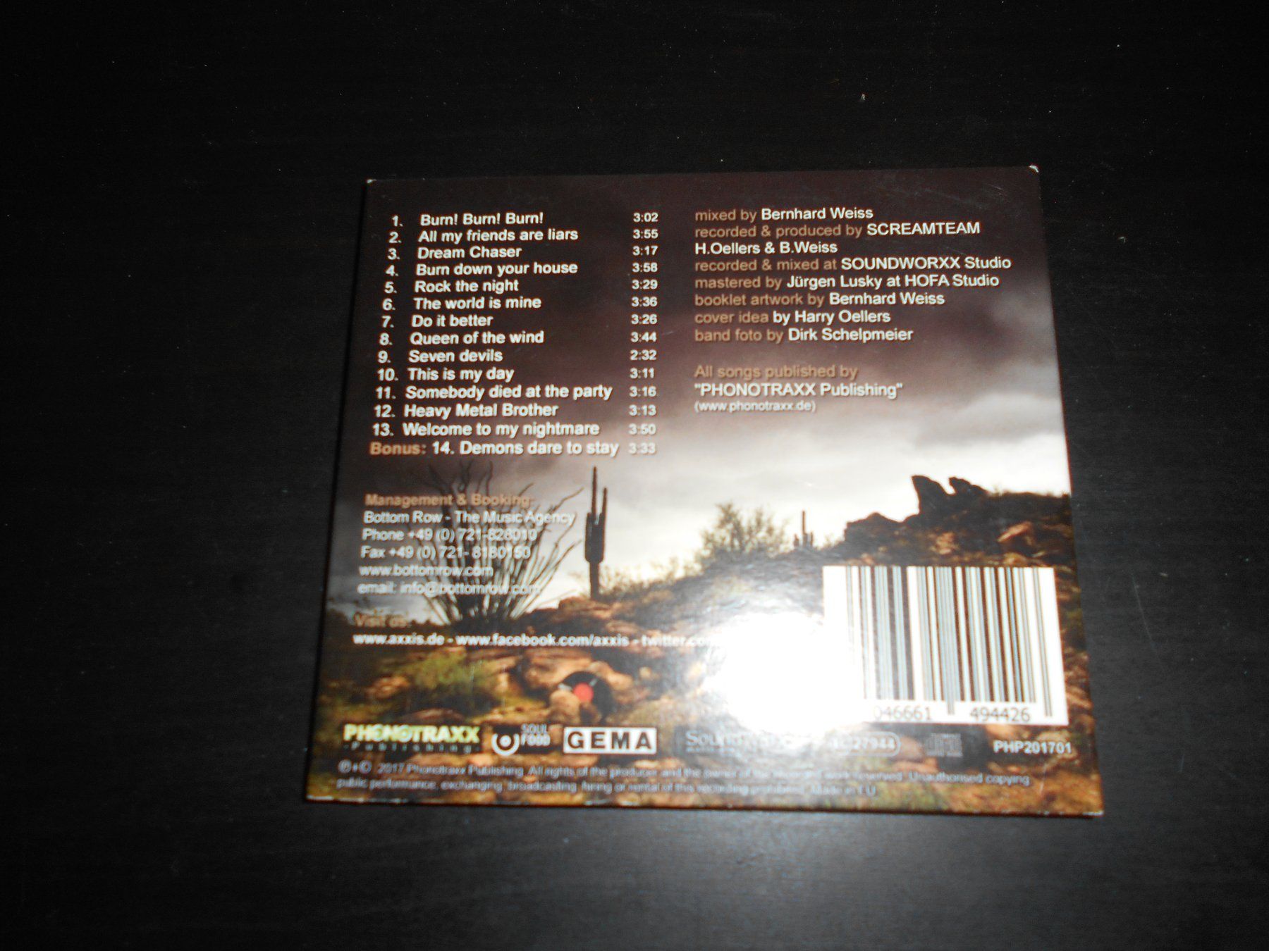 CD: Axxis – Retrolution / 2017 / Digi – Usato da Aarberg venduto da witchhunter01 1