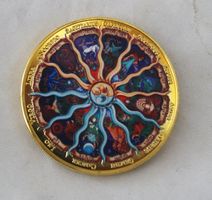 ZODIAC STERNZEICHEN GEDENKMÜNZE