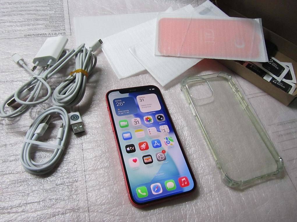 Telefoni cellulari / Smartphones: Apple iPhone 12 Rot 128GB – Usato da moosseedorf venduto da RTN10