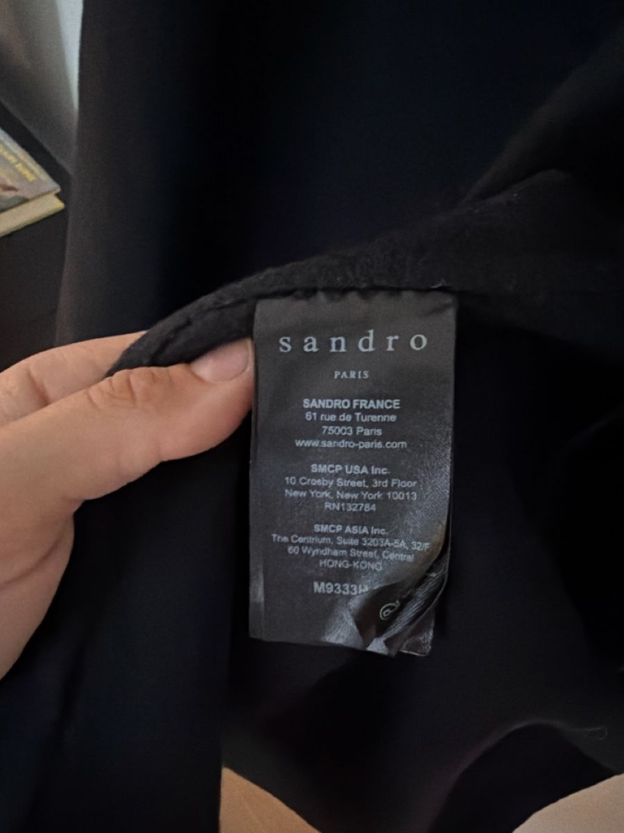 Sandro Cappotti: Wollmantel Sandro schwarz  – Usato da Zürich venduto da mar_gp9s 3