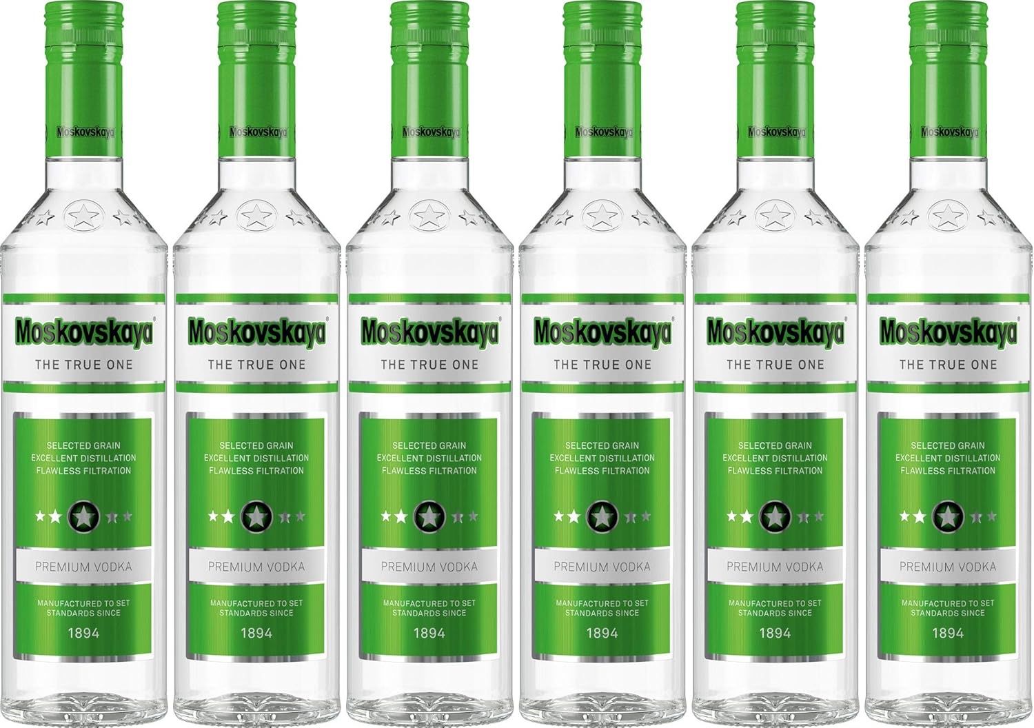 Spirituosen: Vodka Moskovskaya 0,5 lt. – Neu und originalverpackt aus Bülach von StoreInShop.com 4