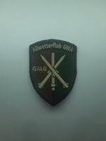 BADGE ECUSSON MILITAIRE SUISSEALLWETTERFLAB GWA GALG