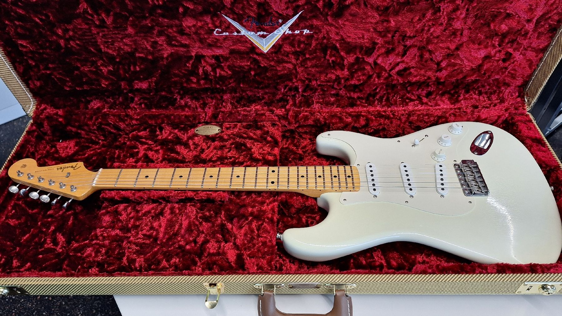 Fender Strumenti musicali: Fender Custom Shop Jimmie Vaughan Stratocaster – Usato da Jona venduto da evamatze