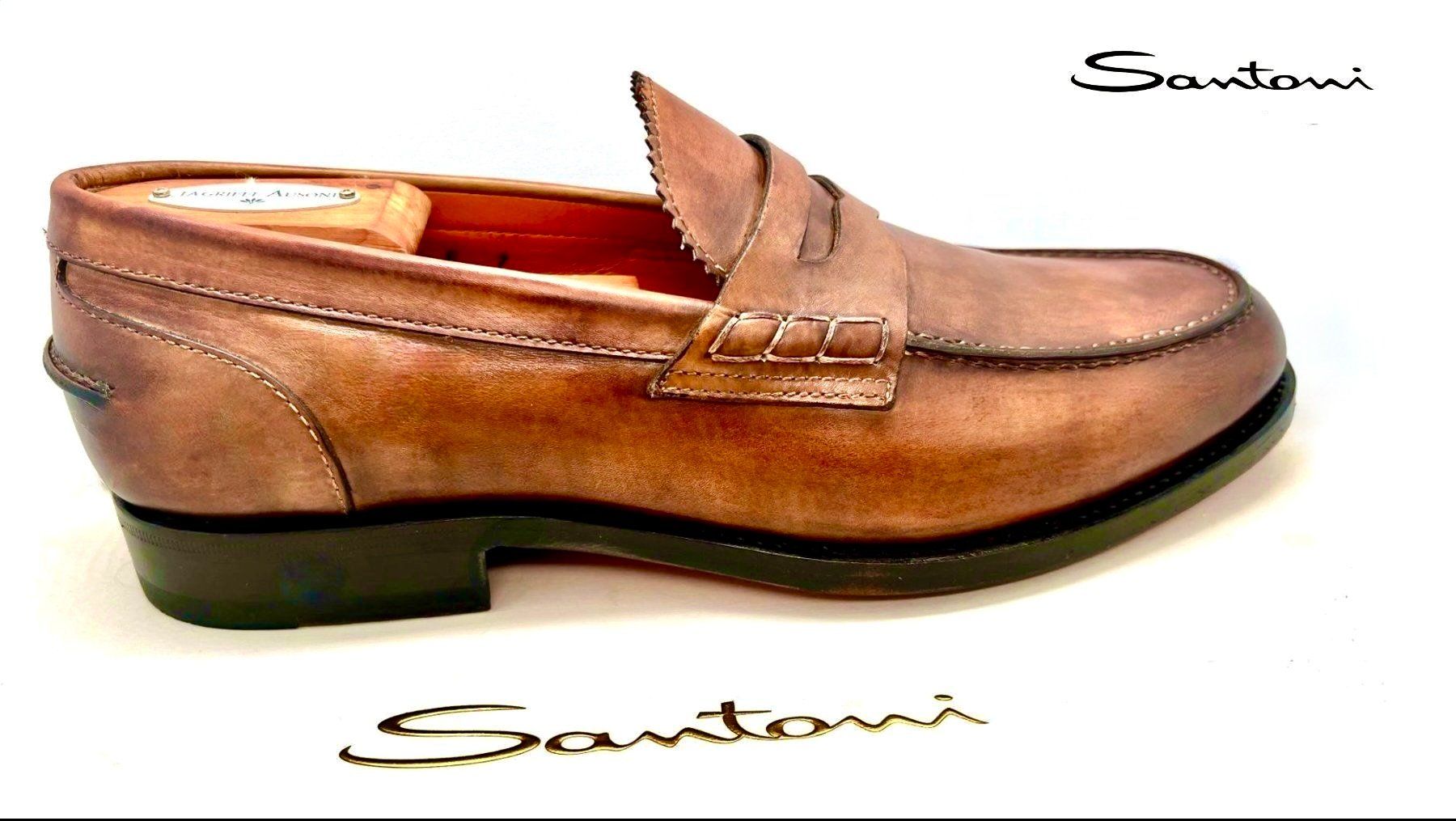Santoni Herrenschuhe: Santoni Mocassins de Luxe 740 Chf – Gebraucht aus Vich von SWISS_ECO_E-COM_2050 5