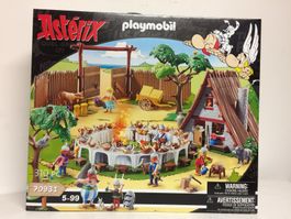 PLAYMOBIL ASTERIX 70931 IL GRANDE BANCHETTO AL VILLAGGIO