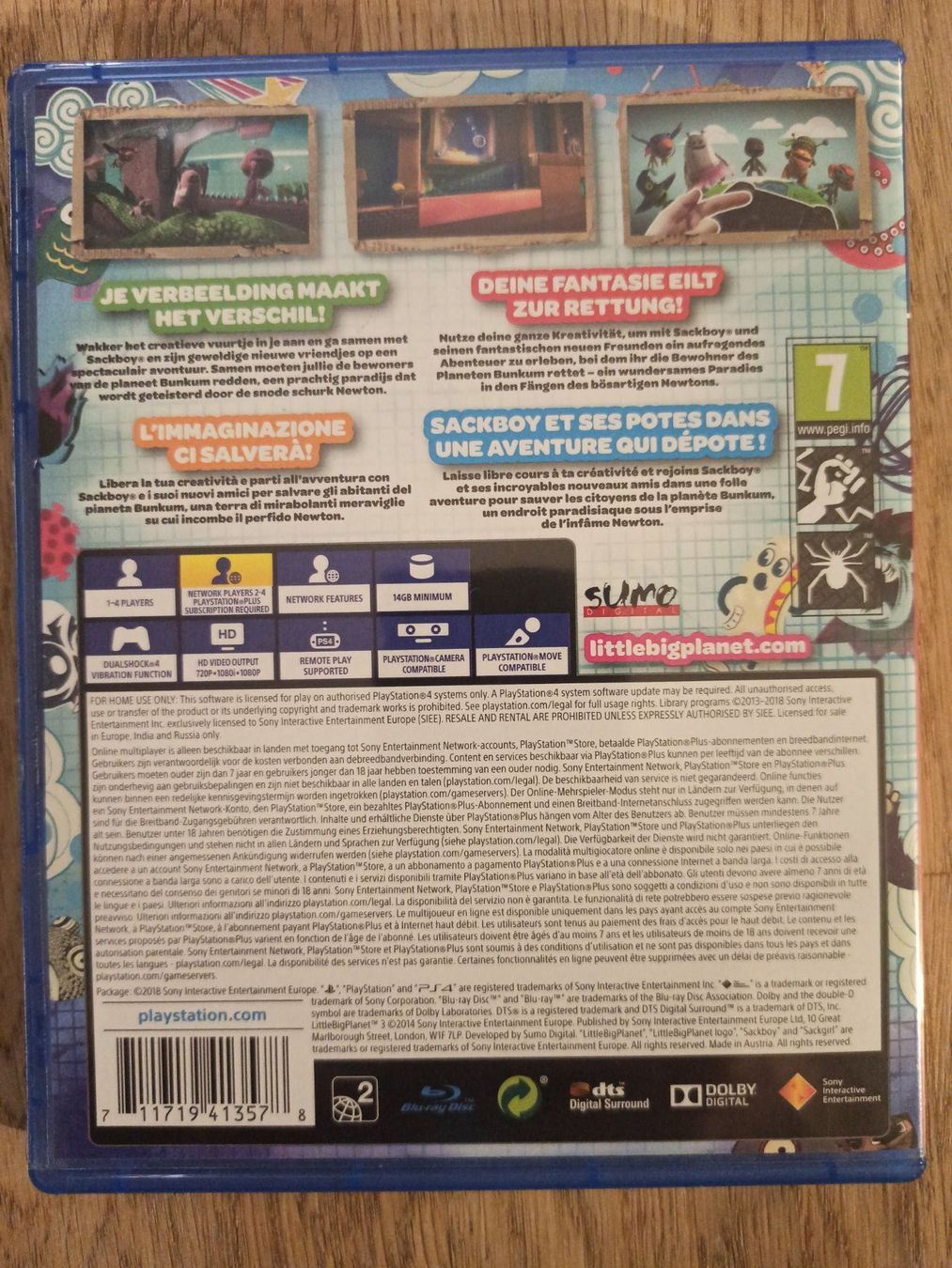 Giochi: Little Big Planet 3 PS4 / PS5 – Usato da Oberweningen venduto da mar_87mx 1