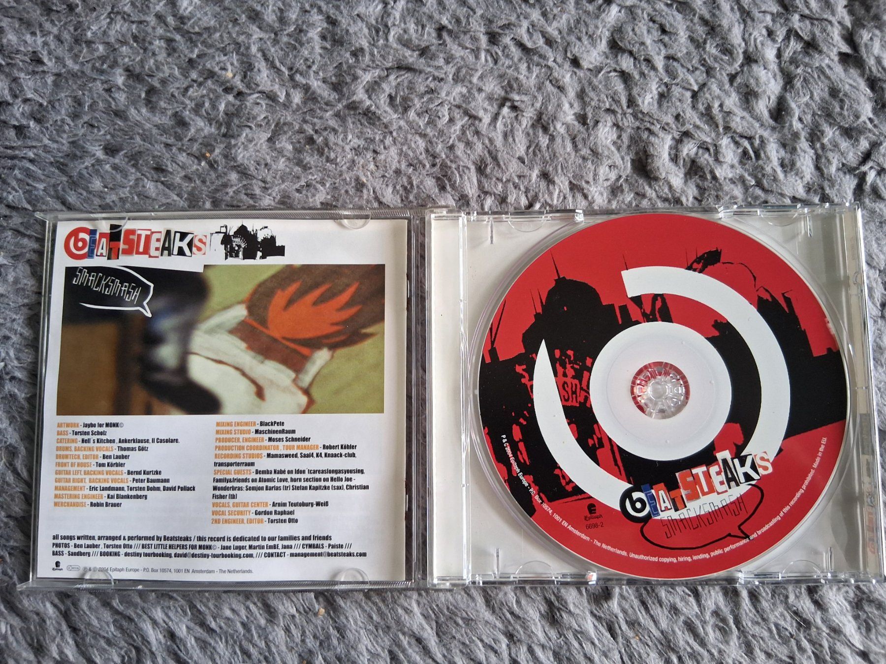 CD: BEATSTEAKS    SMACKSMASH       CD – Usato da Wetzikon ZH venduto da Ramones01 2
