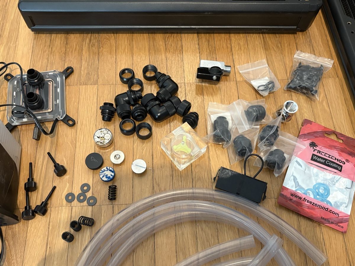 PC: PC Wasserkühlung Komponenten Set ab 1.- – Usato da Allschwil venduto da leo_lft5 1