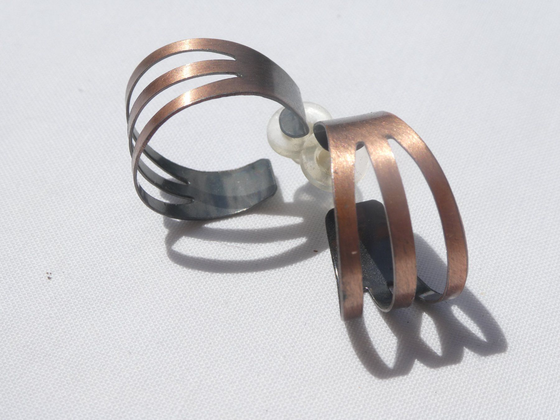 Orecchini pendenti & Orecchini a lobo: Grosse Vintage Ohrstecker, Modeschmuck – Usato da Gattikon venduto da kaandooh