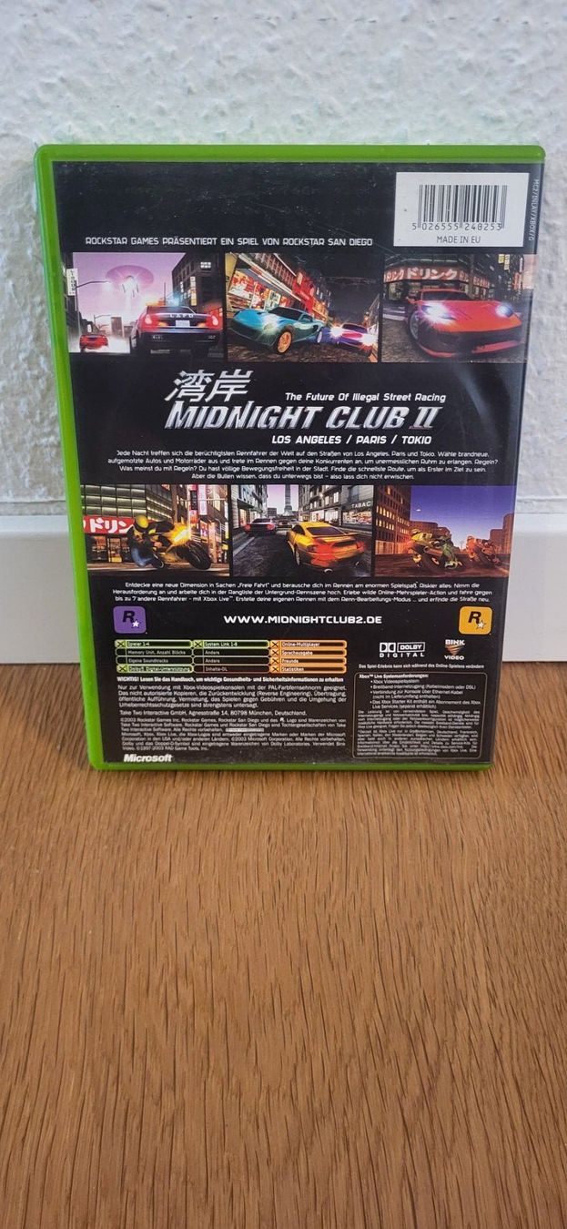 Microsoft Giochi: Xbox - Midnight Club 2 – Usato da Münsingen venduto da Heroism2010 1