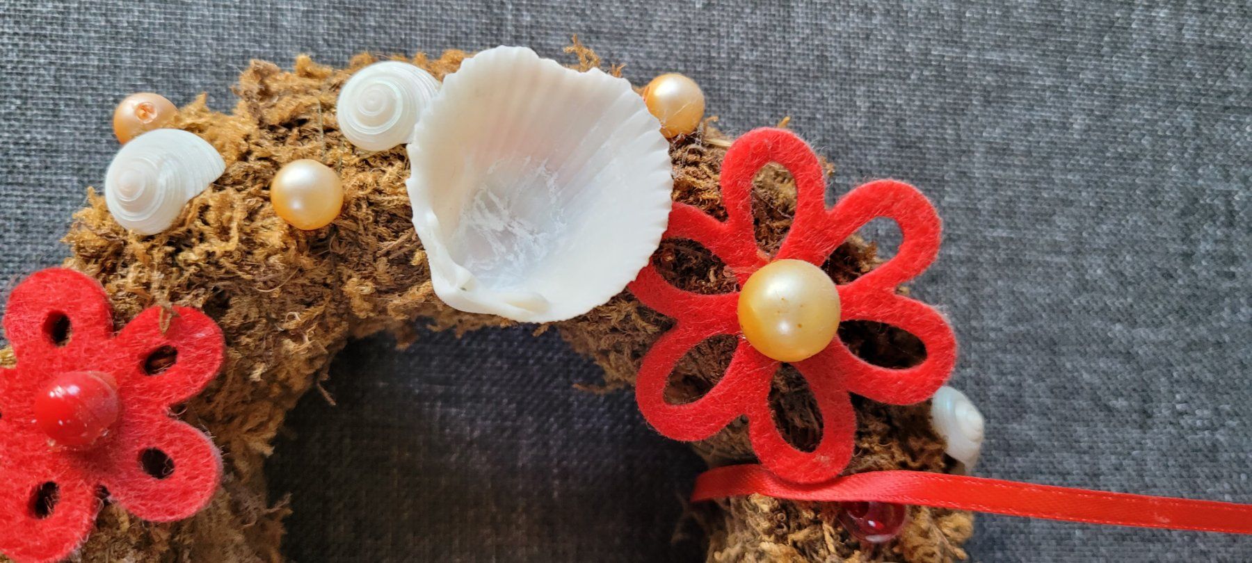 Toutes les décorations: Dekokranz ca 13 cm gross – D'occasion à Hondrich par Ebro01 1