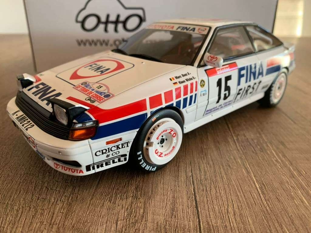 Toyota Modellini d'auto: TOYOTA CELICA GT-4 OTTO MODELS 1/18 – Nuovo e nell'imballaggio originale da Tolochenaz venduto da Dorry01