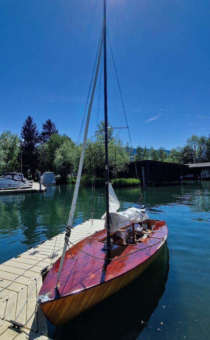 Mader Barche: Segeljolle Segelboot Korsar – Usato da Lachen SZ venduto da Bmegye06 8