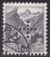 Verwaltungsmarke SBK-Nr. 27z (geriffeltes Papier 1937)